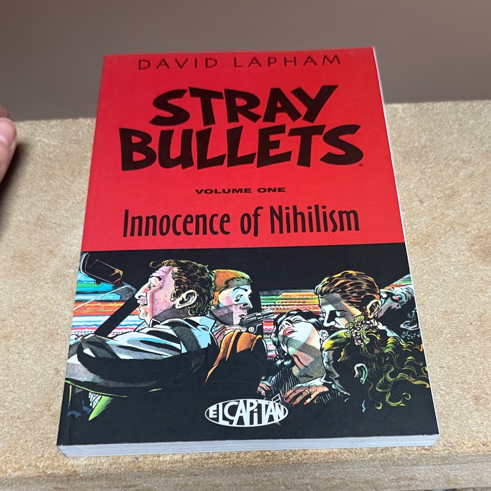 Stray Bullets Volume One by David Lapham - Red Cover